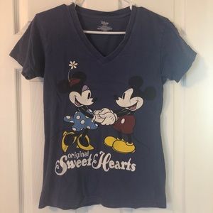 Disney Minnie Mickey Graphic Tee